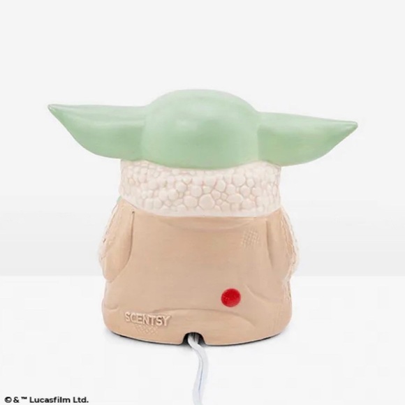 SCENTSY Star Wars Disney Mandalorian Baby Yoda The Child Candle Wax Warmer NEW - Picture 3 of 5